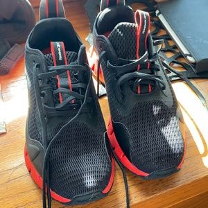 Boys black & red Reebok sneakers